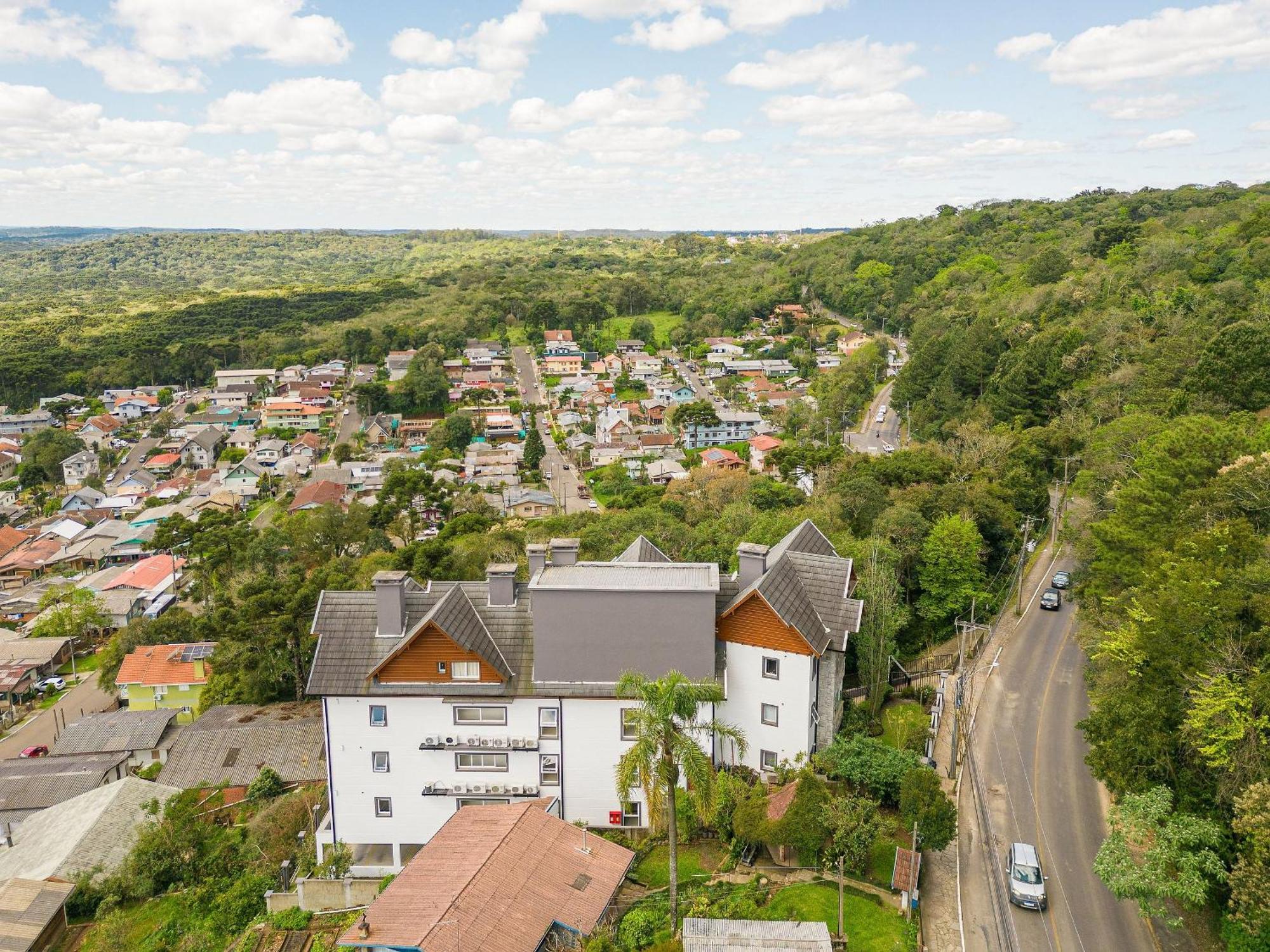 Vista 161 Apto Em Gramado Com Vista Espetacular 외부 사진